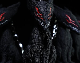 BEAST of DARKNESS (3D stl file) - Berserk Inspired Keychain Toy Figure for FDM/Resin Printing