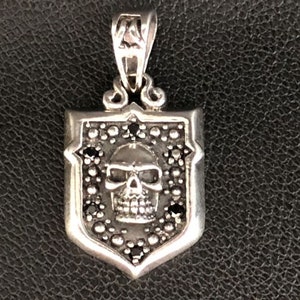 Skull Pendant - 925 Silver #108 Skull Pendant - 925 Silver #108