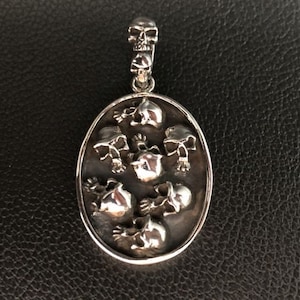 Skull Pendant - 925 Silver #24 Skull Pendant - 925 Silver #24