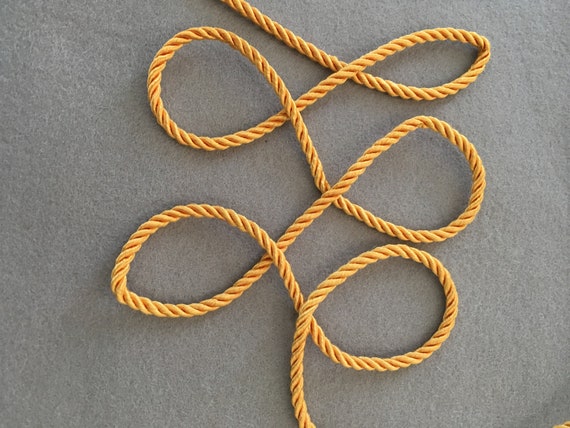 Non Metallic Gold Rayon Twisted Cord Bullion 3 16 Etsy Non Metallic Gold Rayon Twisted Cord Bullion 3 16 Etsy