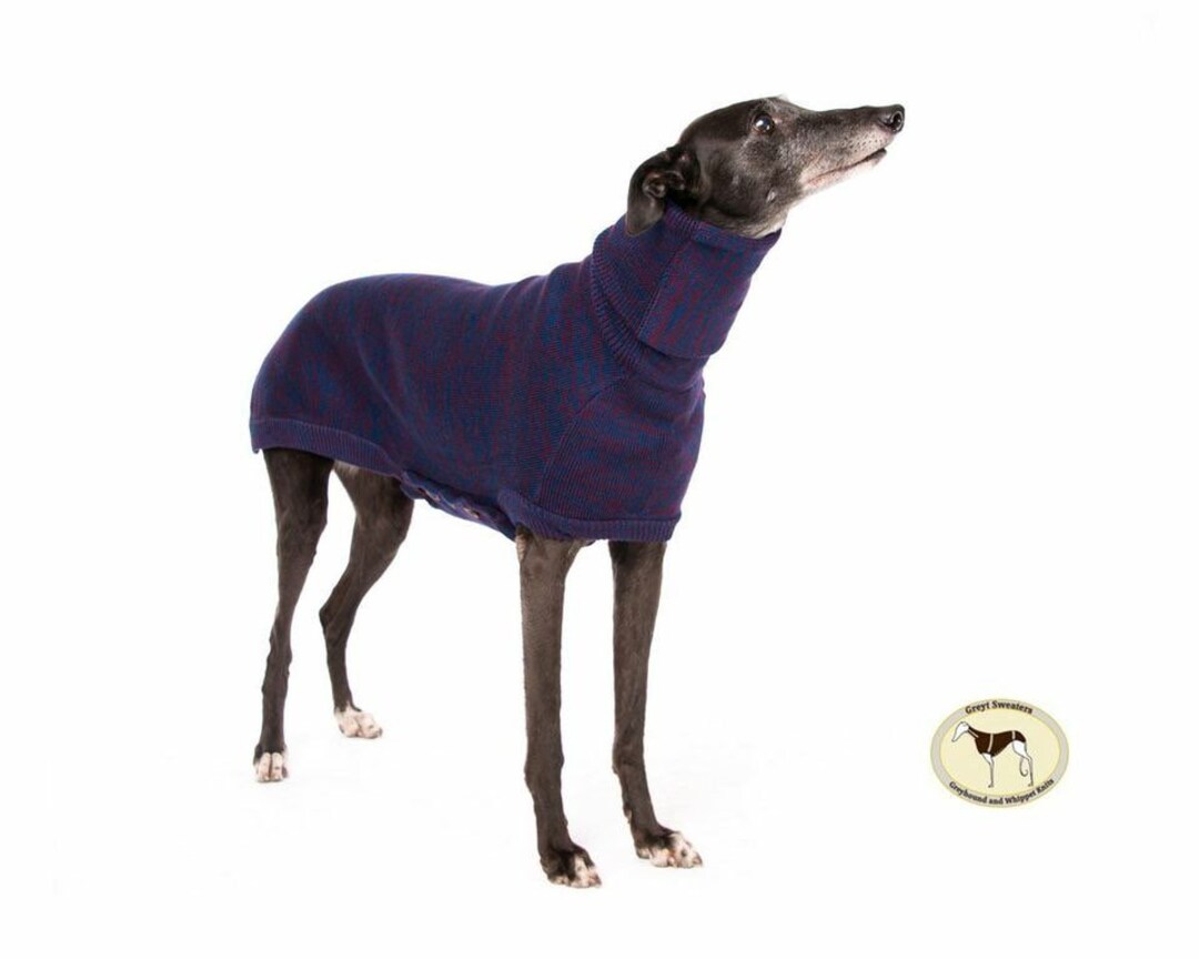 Greyhounds, Lurchers & Whippets, Knitted Sweater, Jumper, Coat Brindle Design, Greyt Sweaters