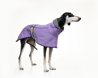 Greyhound & Whippet Jersey Fleece Housecoat. Greyt Sweaters, Heather Colour *NEW IN*