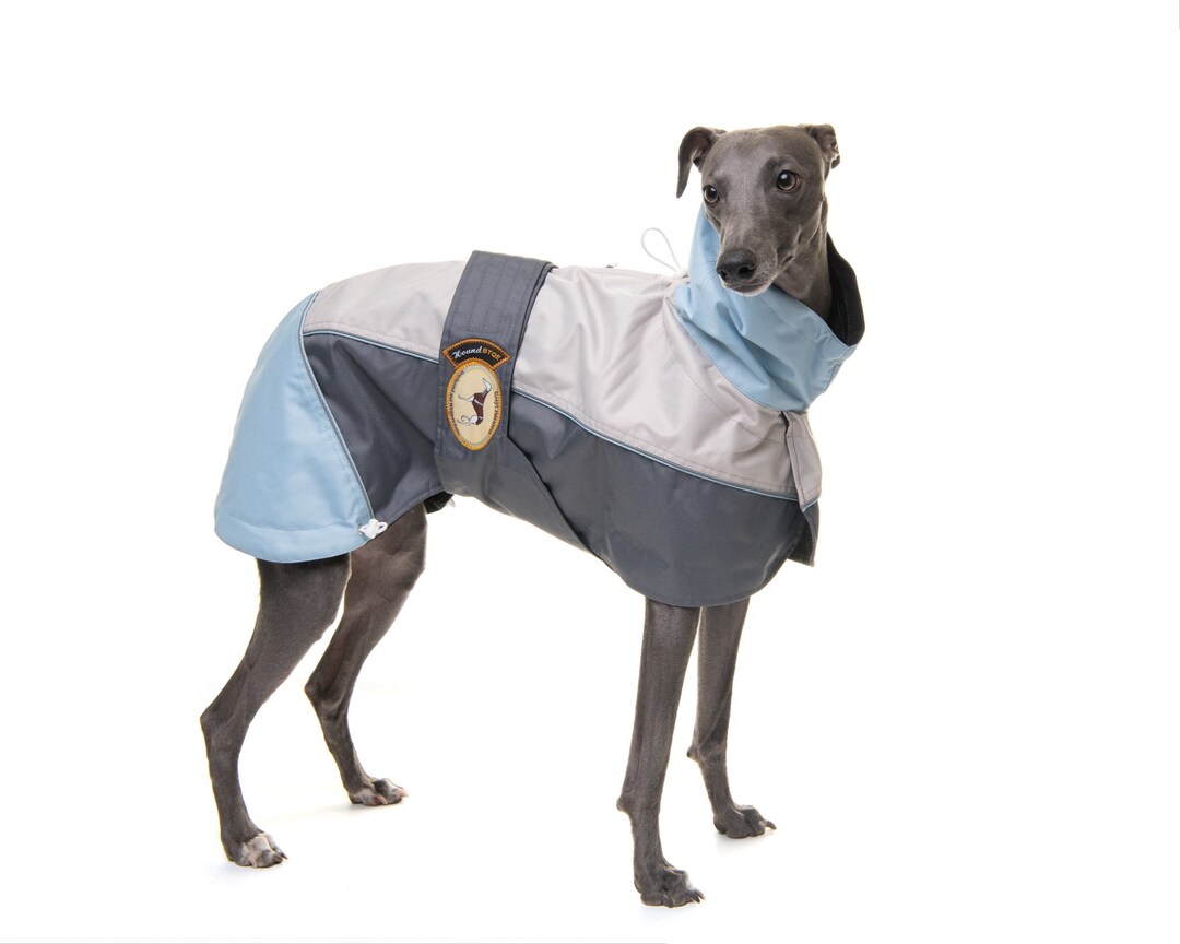 Greyhound Lurcher & Whippet Lightweight Waterproof Rain Coat/jacket