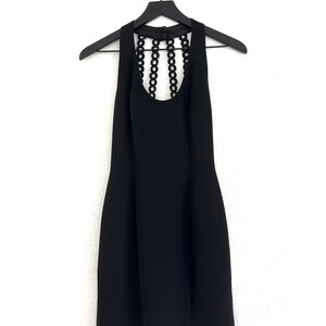 90s Minimalist Designer Halter Mini Dress Nicole Miller XS Small Black -  Etsy