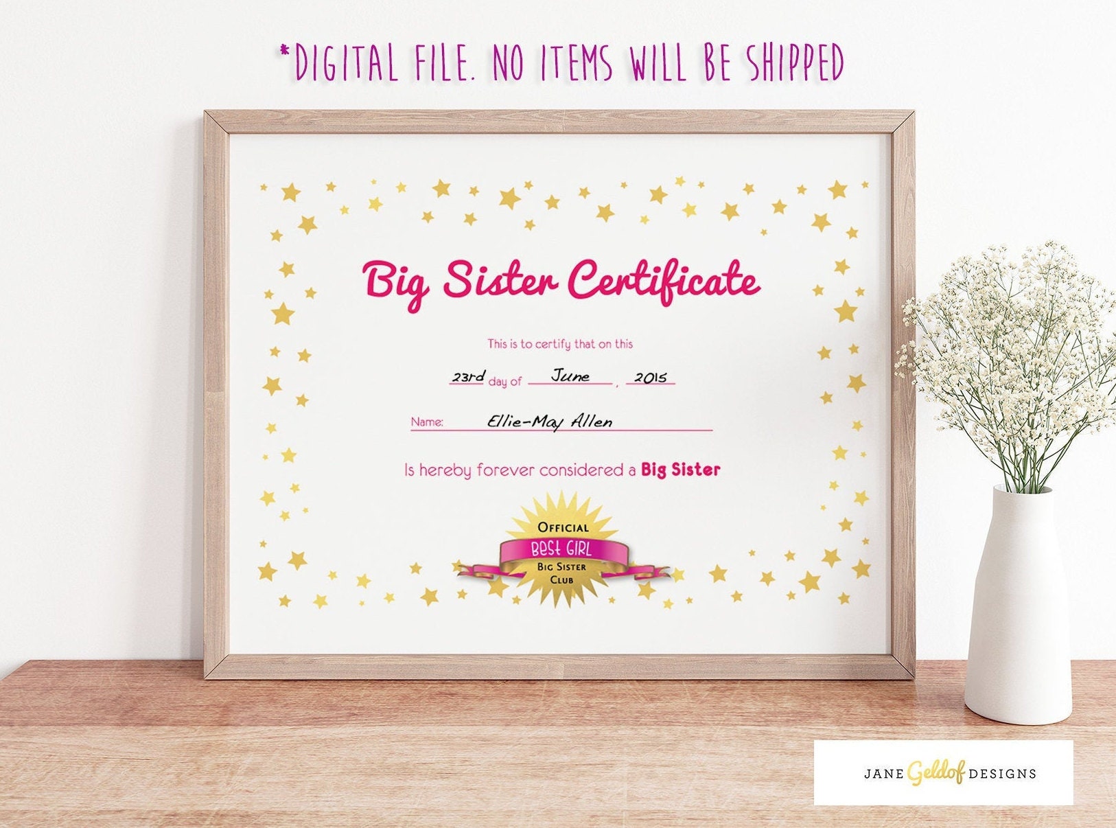 big-sister-certificate-cirtificate-for-older-sibling-older-sibling-gift-big-sister-gift-new-baby-gift-for-big-sis-big-sis-cert-etsy
