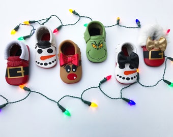 grinch moccasins