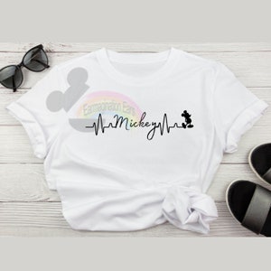 Mickey hartslag PNG/SVG| Cricut-bestand | Silhouet SVG | Bestand knippen