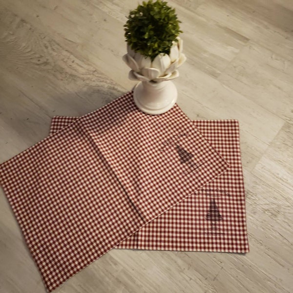 Shabby Chic Placemats Etsy