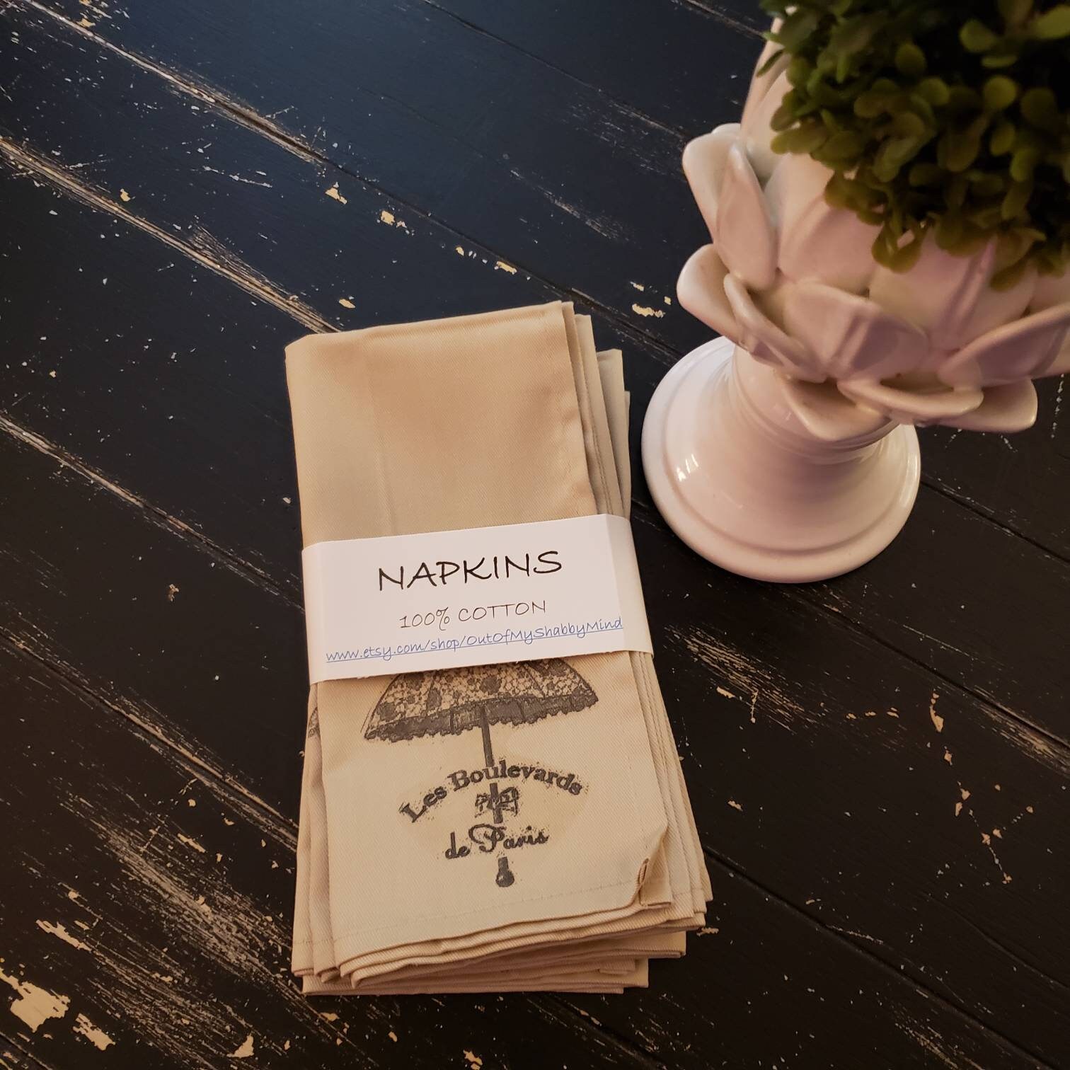 Napkins Reusable Cotton Napkins Cloth Table Napkins French Etsy Australia