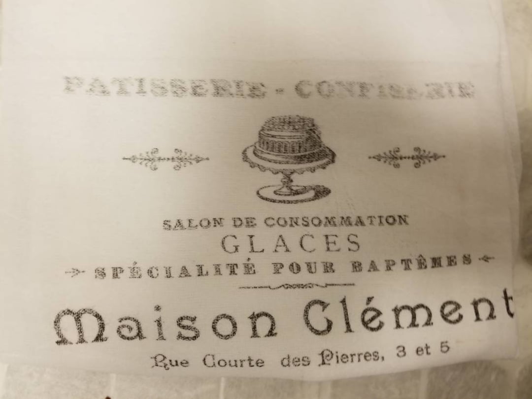 Dish Towel Flour Sack Towel French Farmhouse Bakery Dish Towel Kitchen Towel Kitchen Decor