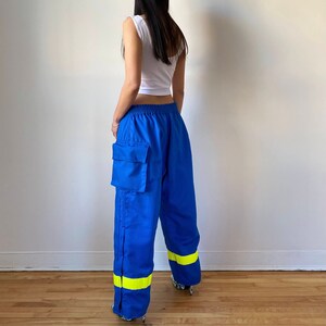 Cobalt Wide Leg Cargo Pants, Pants