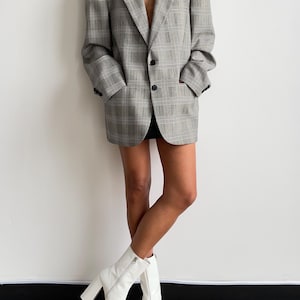 【日本入手困難】Single-breasted Prince of Wales check jacket The Single Breasted Blazer (Prince of Wales Navy) – Holland