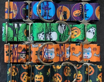 Halloween Martingale Collars