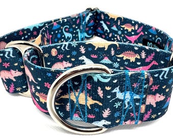 Dinosaur Printed Polyester Martingale