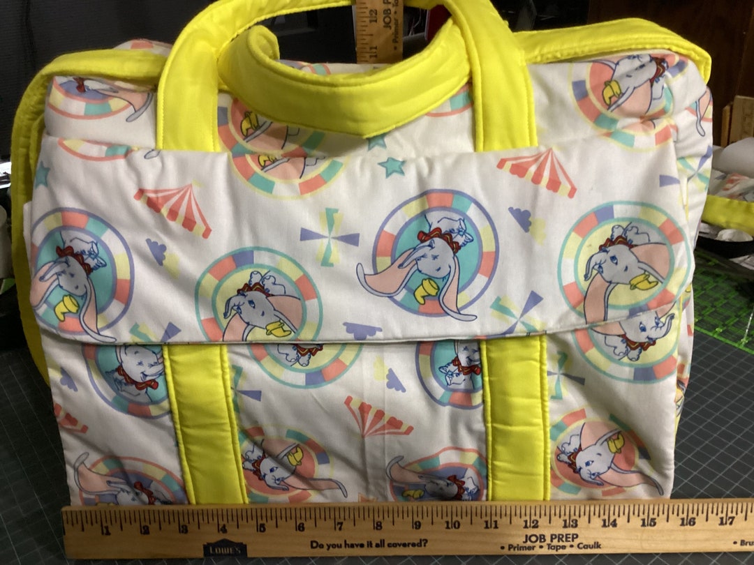Diaper Bag & Changing Pad Made With Disney Dumbo Fabric Etsy