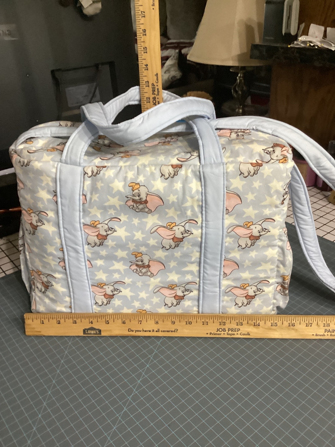 Diaper Bag and Changing Pad Made With Disney Dumbo Fabric Etsy