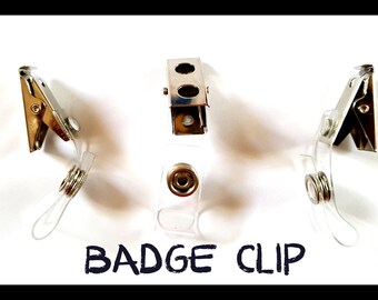 BADGE CLIP (4 CLIPS)