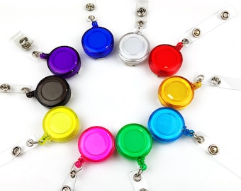 RETRACTABLE Badge Reel 2 pack