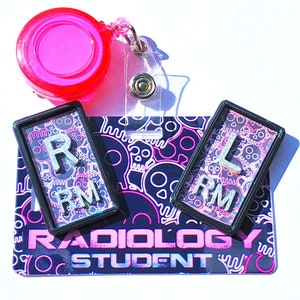 NEON PINK SKULL X-ray markers Preorder