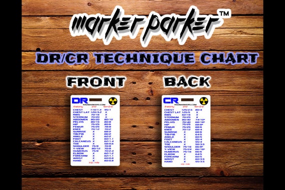 Dr X Ray Technique Chart