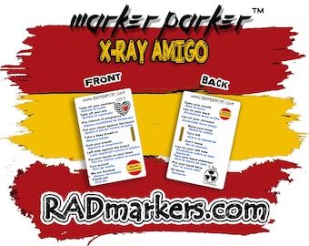 X-RAY AMIGO translator Marker Parker for X-Ray Technologist