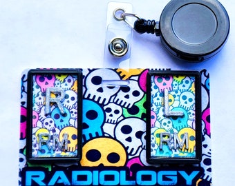 MULTICOLOR SKULL X-ray markers Preorder