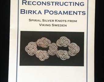 Posament Weaving instructions - P9, P10, P11, P13, and a decorative starting knot