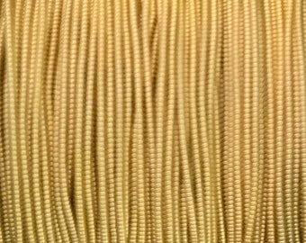 GOLD Spiral wire tenntråd for Sami bracelets or posaments