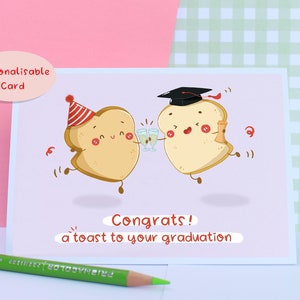 Regalo de graduación personalizado para hijo Regalo de graduación para hija Tarjeta de graduación Linda tarjeta de graduación 2023 Celebración de graduación