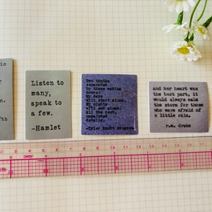 Litteraturpresent Vinylklistermärkespaket Kindle-present Bokcitat Merch Smut-present till vänner Läsartema Scrapbook-klistermärken Dagbokspresent bild 4