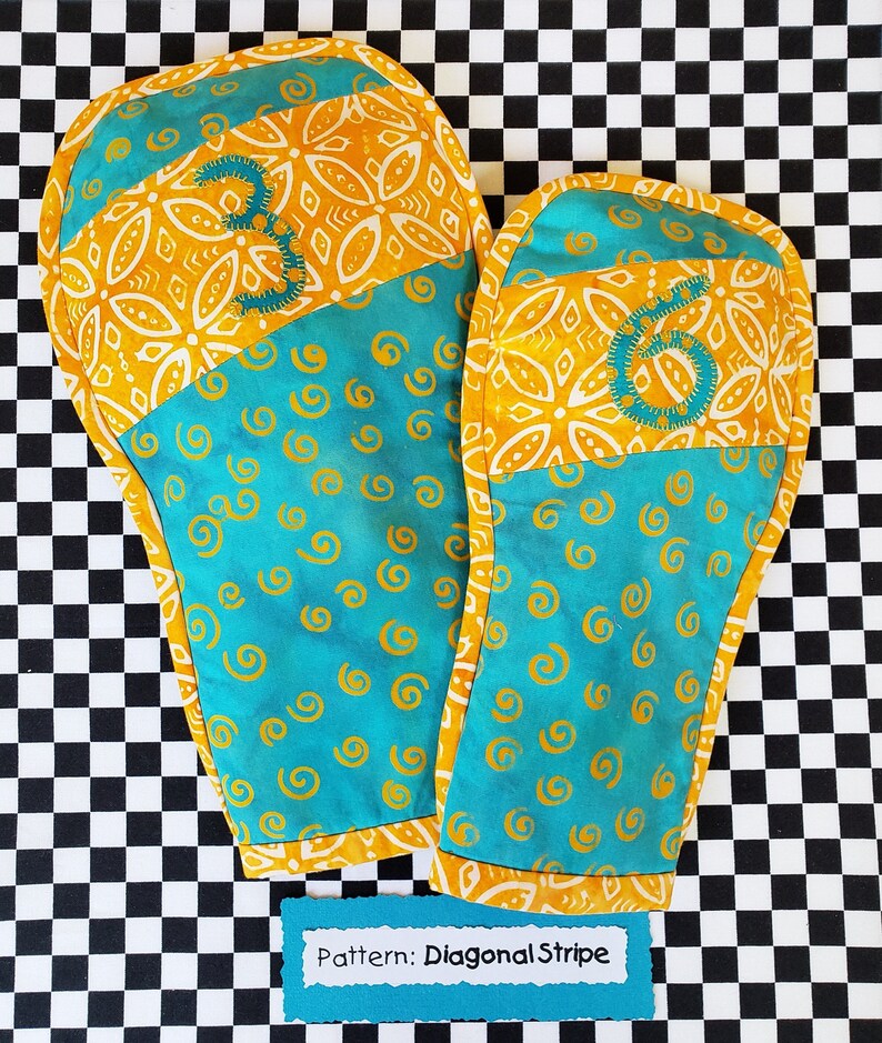 Golf Club Head Cover Sewing Pattern Diagonal Etsy