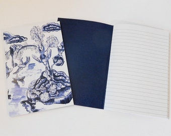 Willow Pattern Inspired A6 Notebook