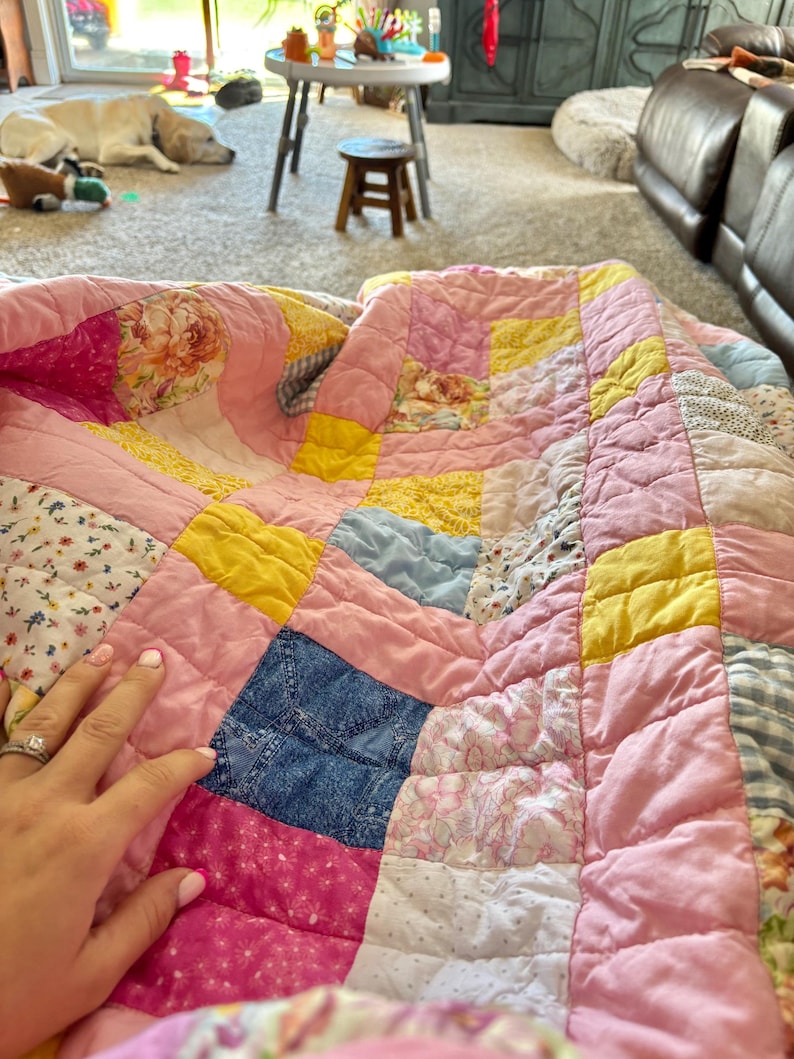 Patchwork Quilt Pattern – Beginner Friendly (Digital PDF) image 2