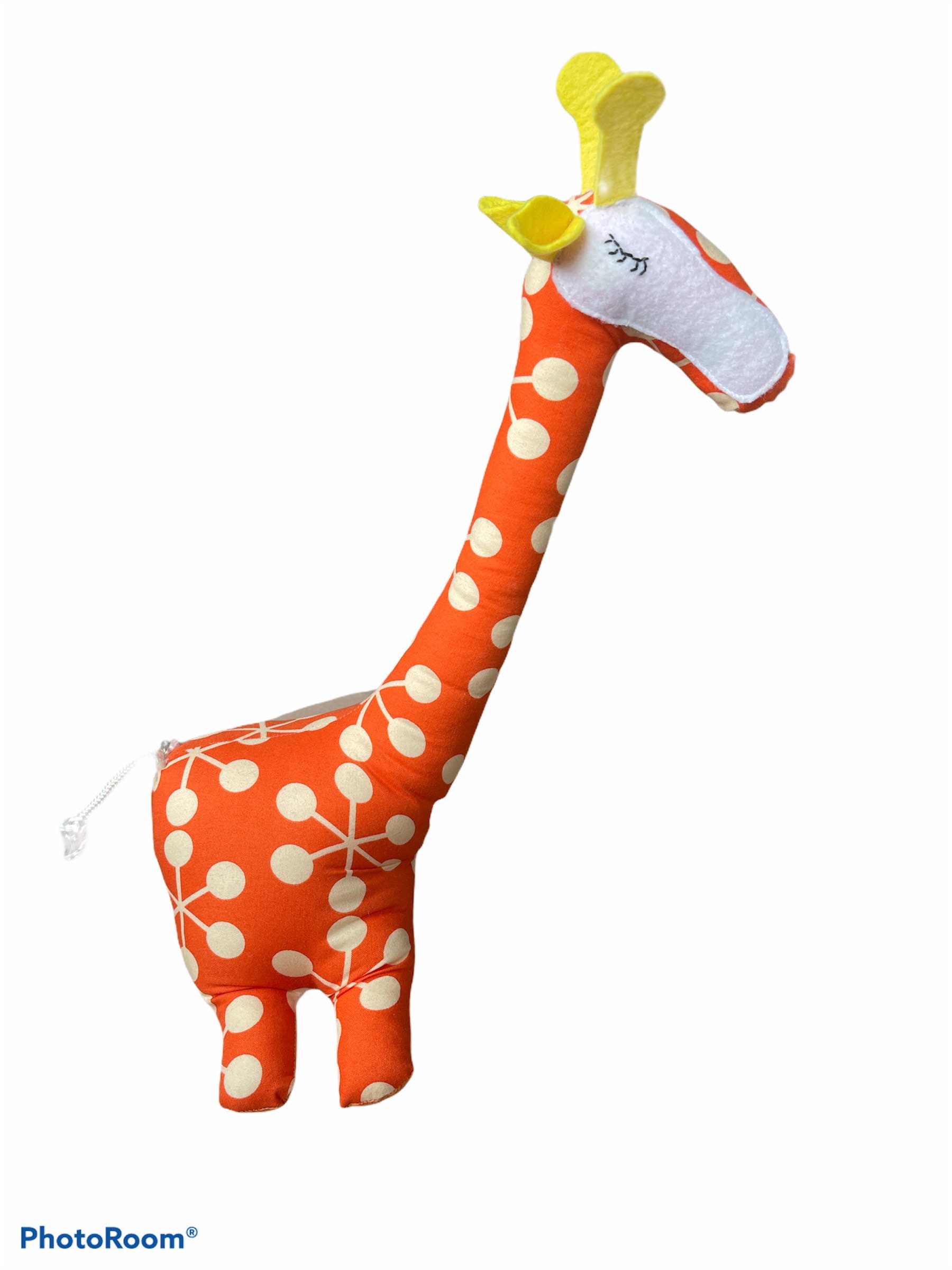 baby spielzeug stoff Orange Giraffe Stofftier, Stofftier Spielzeug, Baby Junge, Baby Mädchen