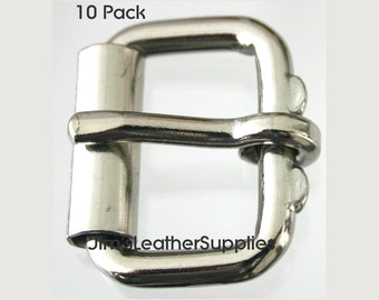 30 Mm Nickel Single Roller Buckles. Strong Buckles for Straps, Webbing, Bag  Making. 