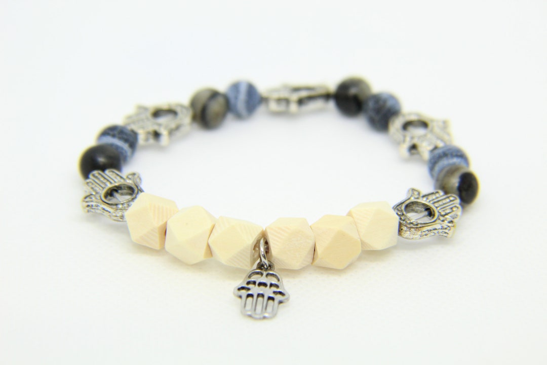 Jaoyu Bracciale Diffusore Per Oli Essenziali In Acciaio Inox - Albero Della Vita, Regolabile Con 8 Tamponcini Colorati, Aromaterapia Donna