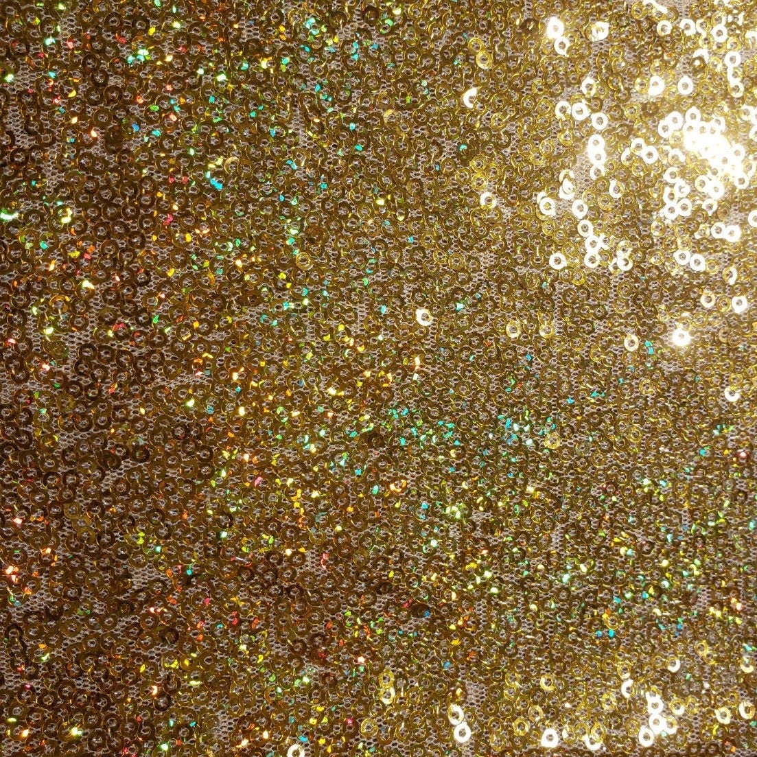 Gold – Holographic Glitter Fabric Paint, 30ml – Camden