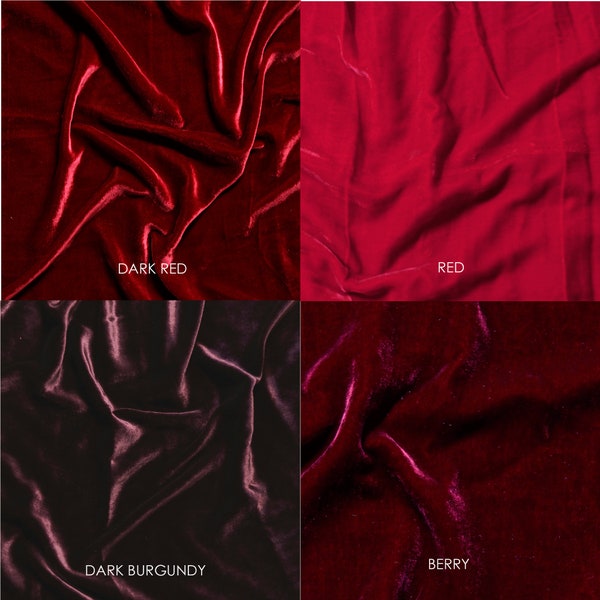 Silk Velvet Assorted Colors