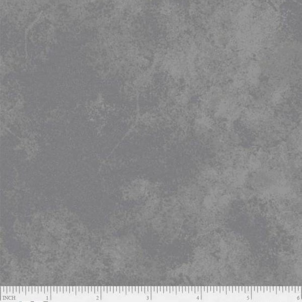 Gray Suede Print - by P&G Textiles - 100% Cotton