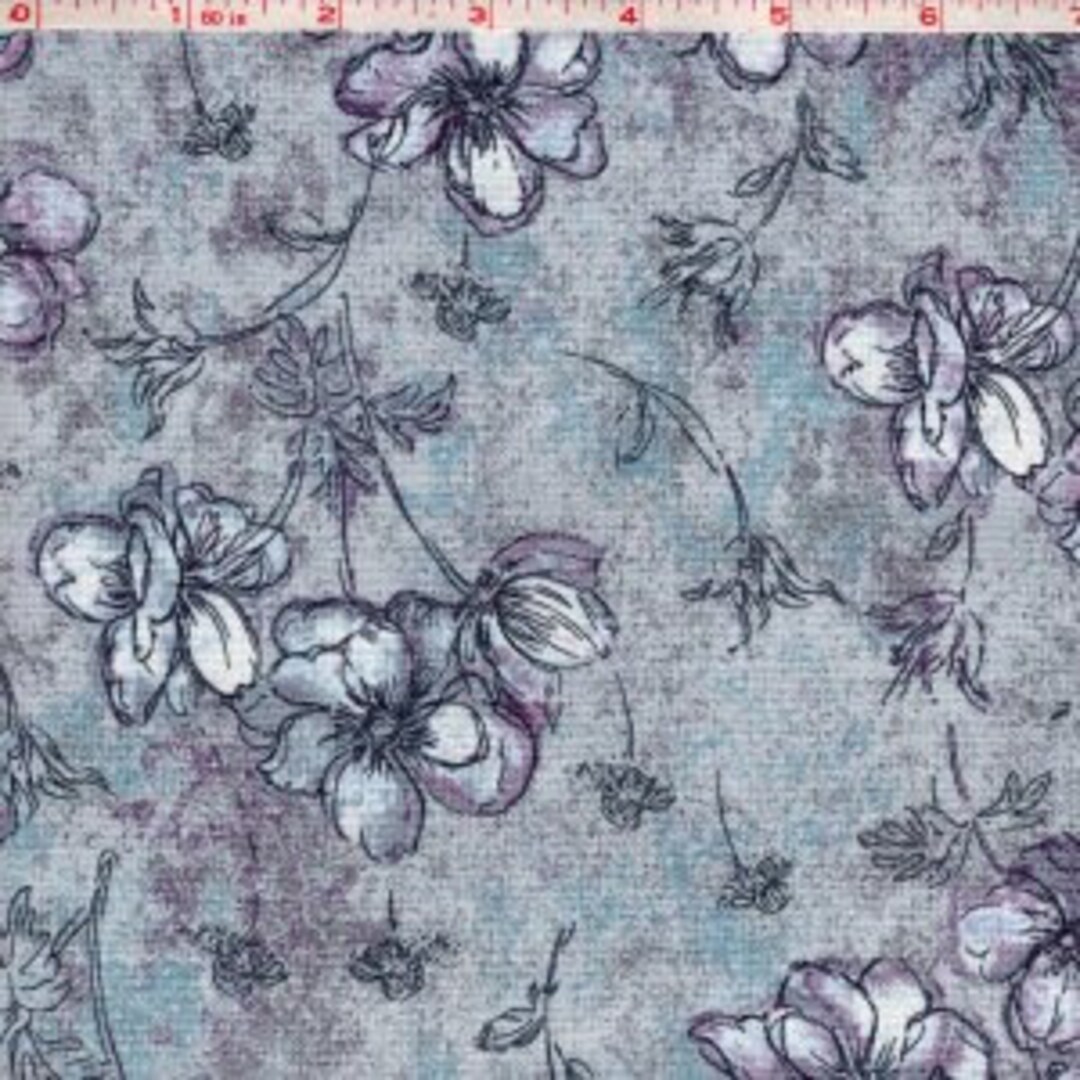 Nature Scapes Gray by Cheri Strole for Epic Fabrics - 100% Cotton - Etsy