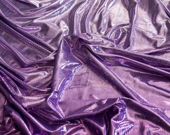 Sparkling Ombre Spandex - Lavender