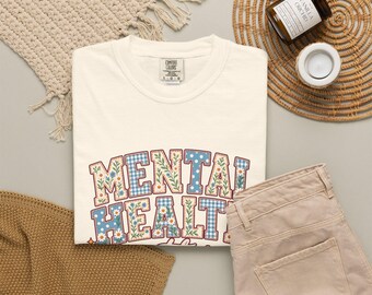 Mental Health is My Jam T-Shirt, Vintage Jar Illustration Wellness Theme, Cool Casual Style, Edgy Mental Health Design, Gift for Best Friend