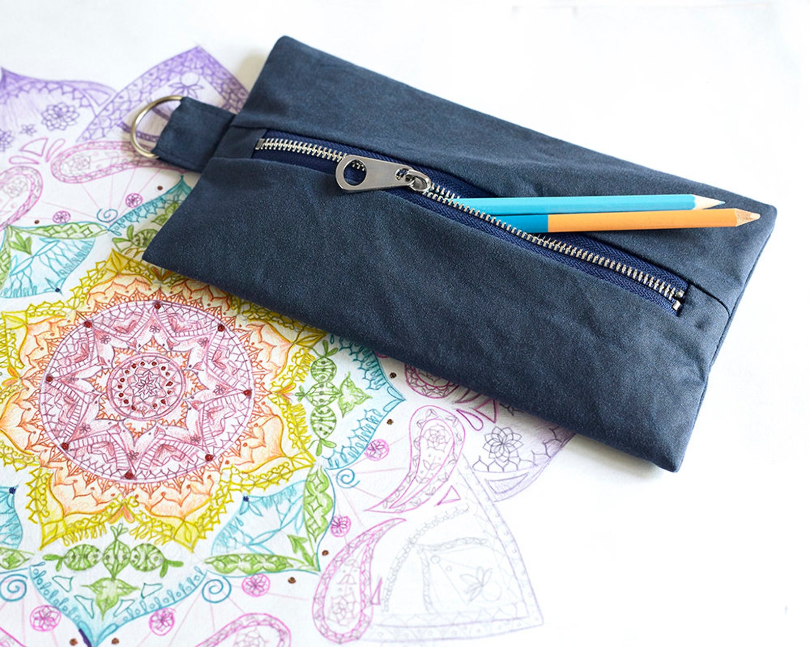 Large Pencil Case Pencil Holder Pencil Pouch Best Gift Etsy UK