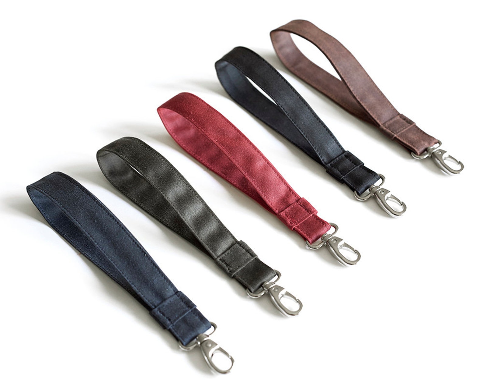 Wristlet Stap Waxed Canvas Keyholder Keyring Canvas Etsy UK