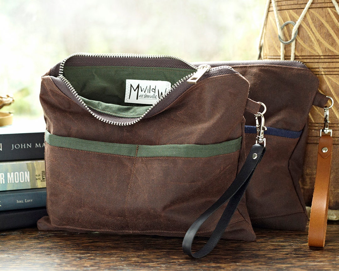 Gift for Husband Gift for Men Travel Bag Waxed Canvas - Etsy