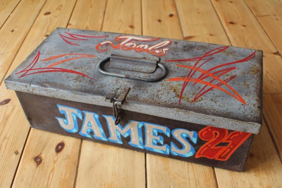 Créer Votre Propre Design Tool Box Vintage Patine Rétro MANCAVE hotrod garage