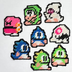 Bubble Bobble Magnets/Bust a Move Refrigerator Decor/Retro Video Games/Arcade Classics Home Accessories