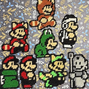 Super Mario Bros 3 Ornaments/Handmade Wall Hangings