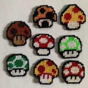 Mushroom Crew Magnets