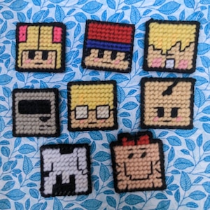Lil Earthbound Keychains/Earthbound Ness/Paula/Jeff/Poo/Starman/Mother 2/Retro Videogame Accessories